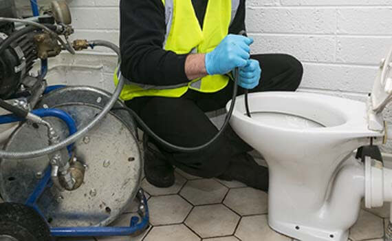 Desentupimento de vaso sanitário